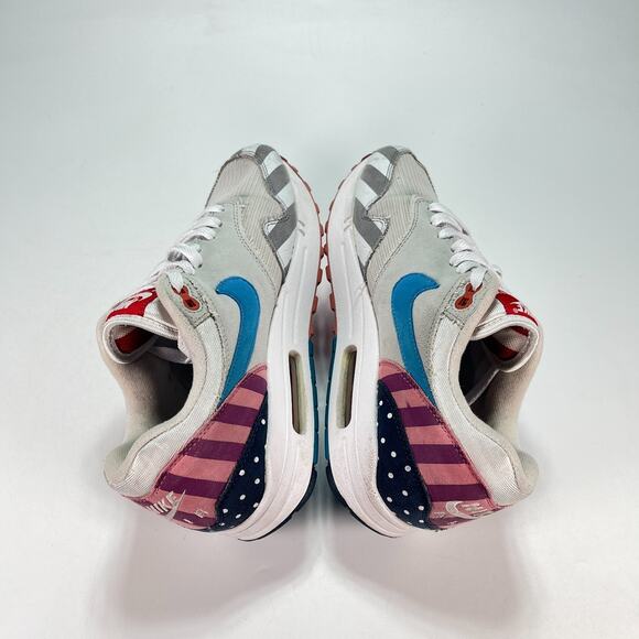 Nike Air Max 1 Parra White Grey Limited Edition Sneakers AT3057-100 Men\'s Sz 7.5 main image 8